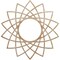 Ekena Millwork Eleanor Wood Fretwork Pierced Ceiling Medallion, Red Oak, 26"OD x 10"ID x 1/4"T CMWP26X26X0250EARO - alternate 1